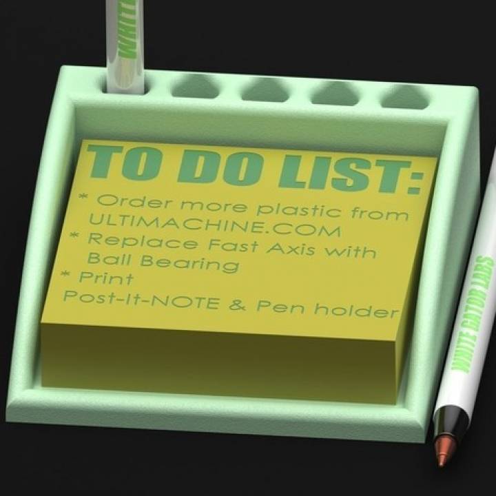 POST-IT-NOTE STATION image