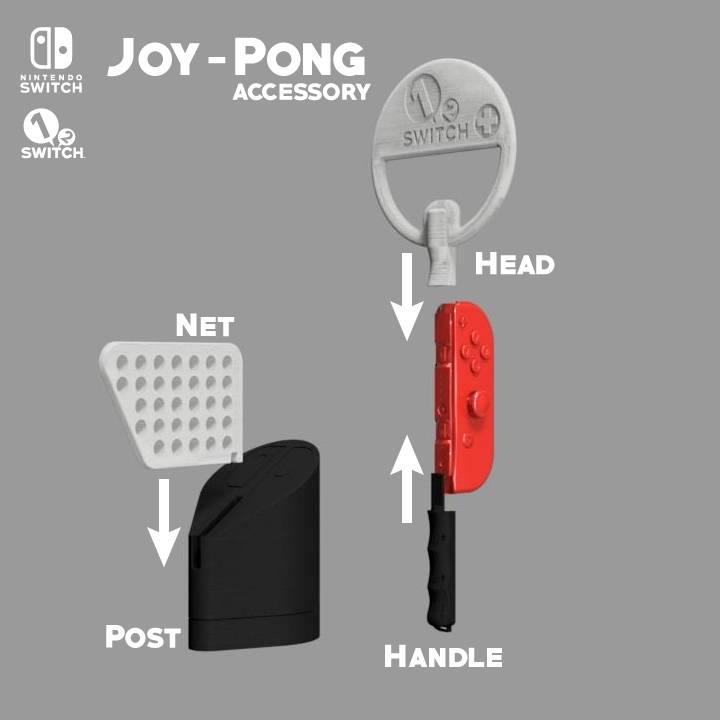 Nintendo switch Joy-con rackets for Ping Pong image