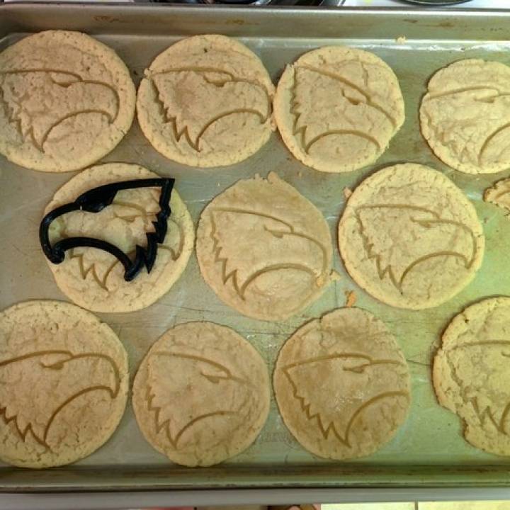 Georgia Southern Eagle Cookie Cutter image