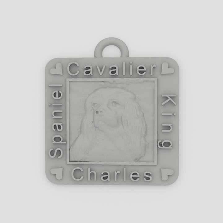 Porte-clé Cavalier King Charles Spaniel image