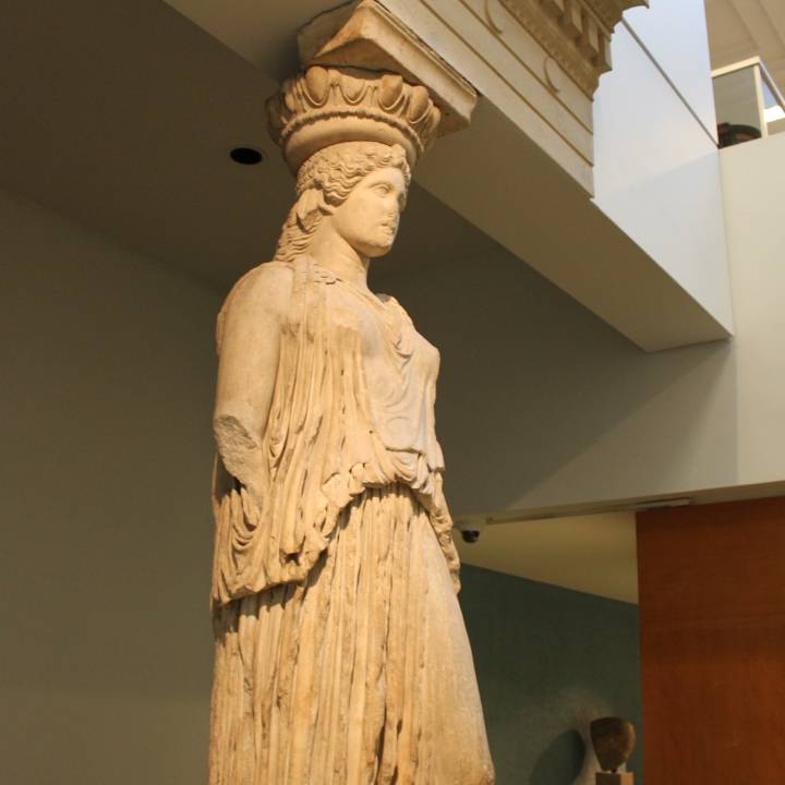 Caryatid from the Erechtheion image