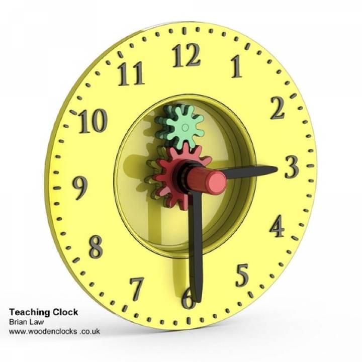 Teach a child to tell the time image