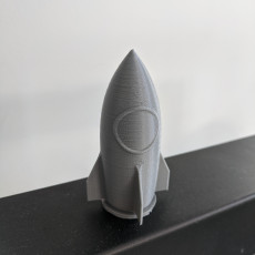 Picture of print of Rocket _ Secret Container (no support)