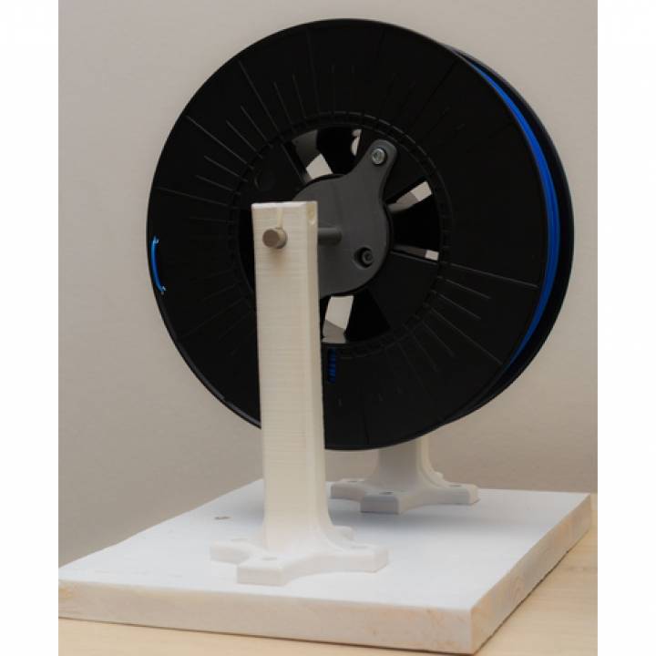 Spool holder ice filament image