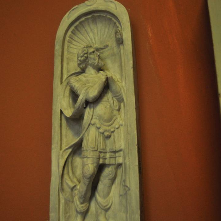 Relief of a Saint image