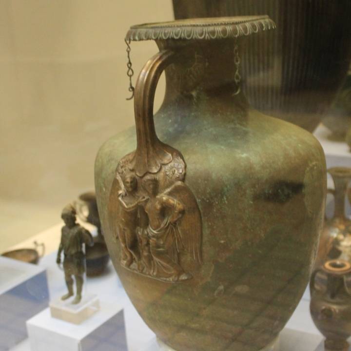 Bronze water jar (Hydria) image