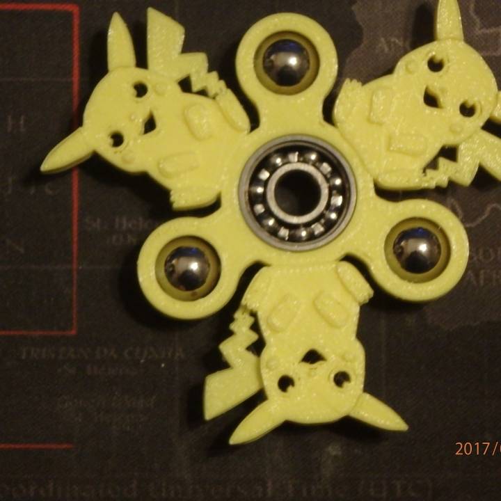 Pikachu Fidget Spinner - Wingnut2k image