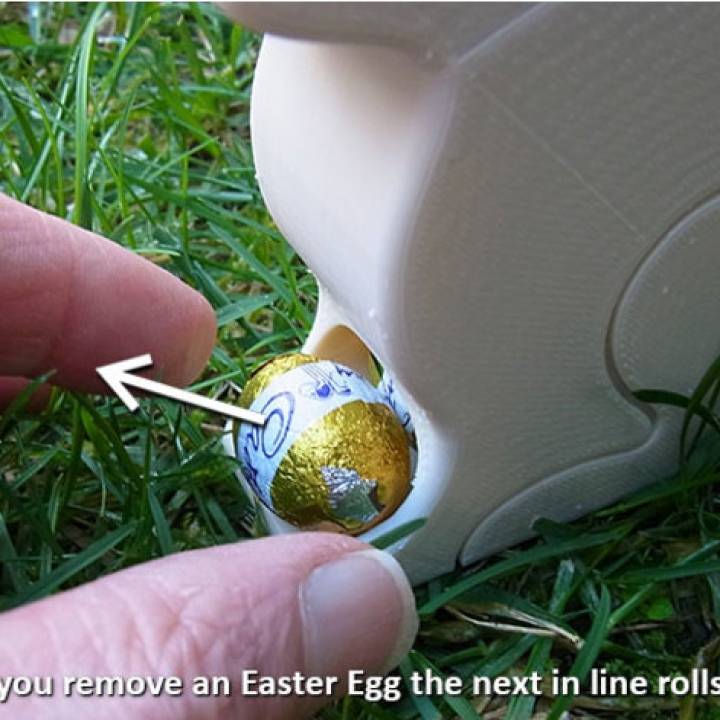 Easter Egg Dispenser Bunny image
