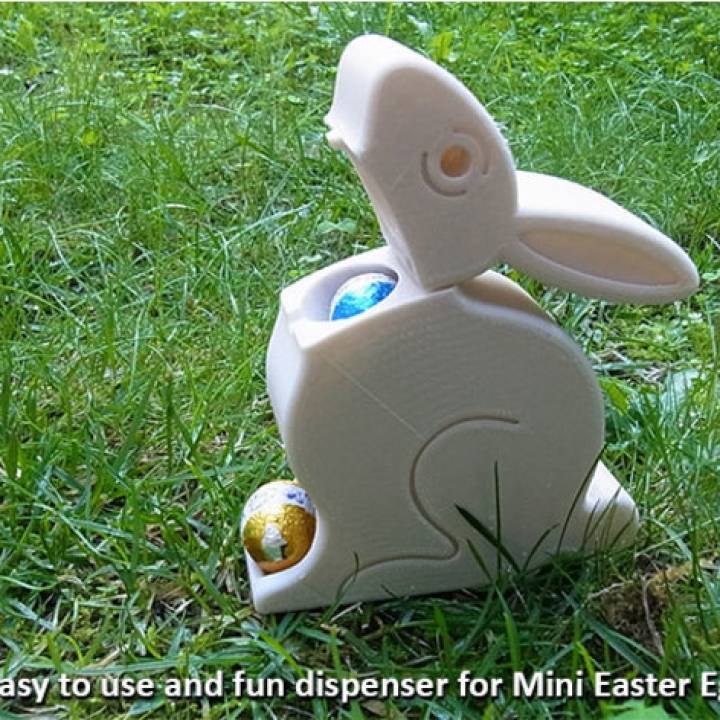 Easter Egg Dispenser Bunny image