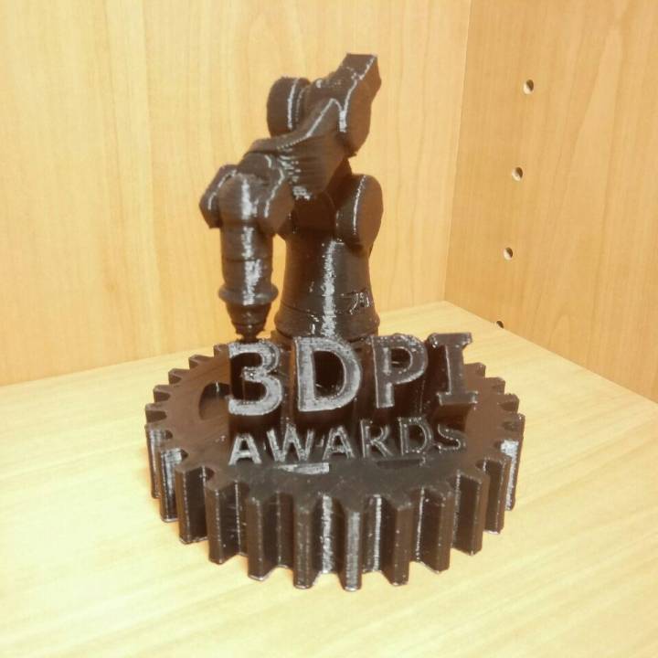 3DPI Awards 2017 Trophy image