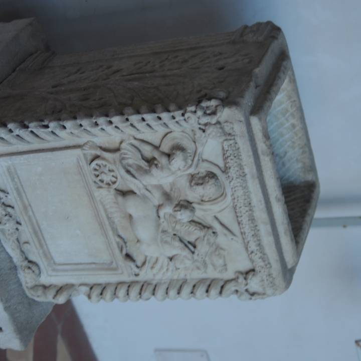 Altar depicting the rape of Proserpina image