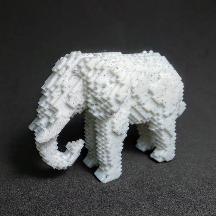 Voxel Elephant V2 image
