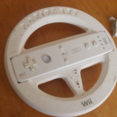 Picture of print of Wii wheel