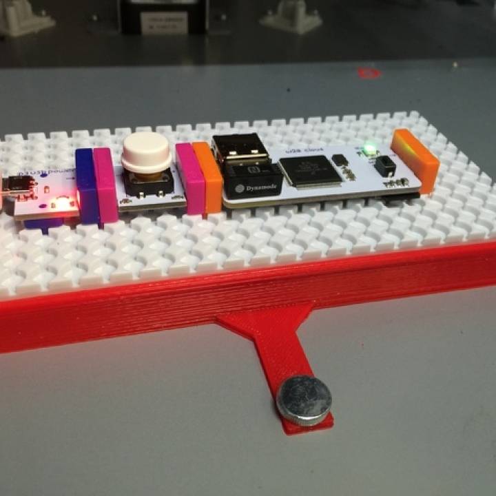 Send Text Message from 3D Printer to Phone Using littleBits image