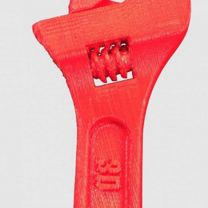 Single Print Wrench on Davinci 1.0 3D Printer image