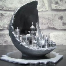 Picture of print of Moon city