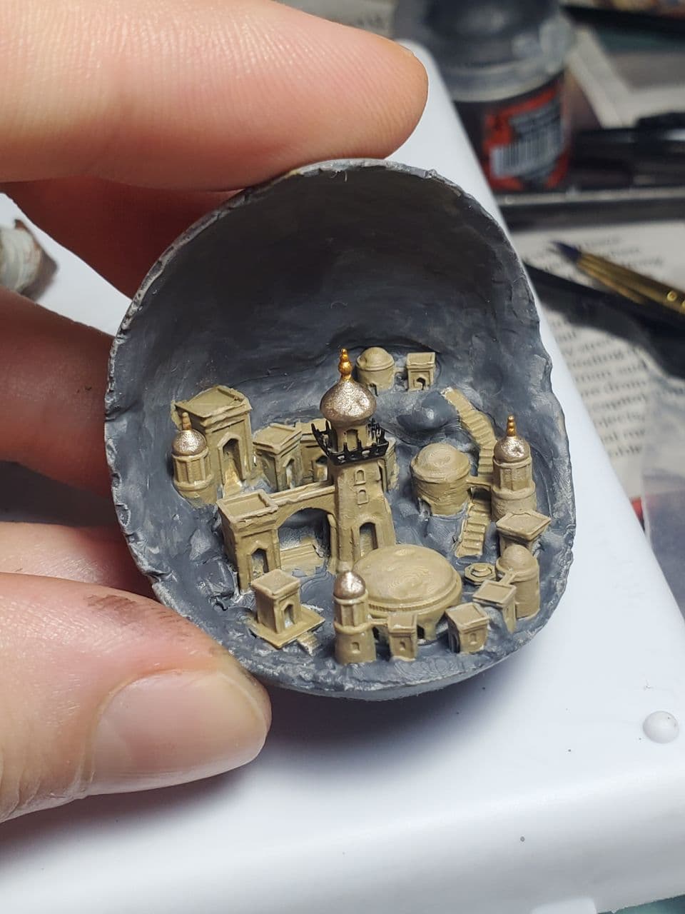 3D Printable Moon city by Jukka Seppänen