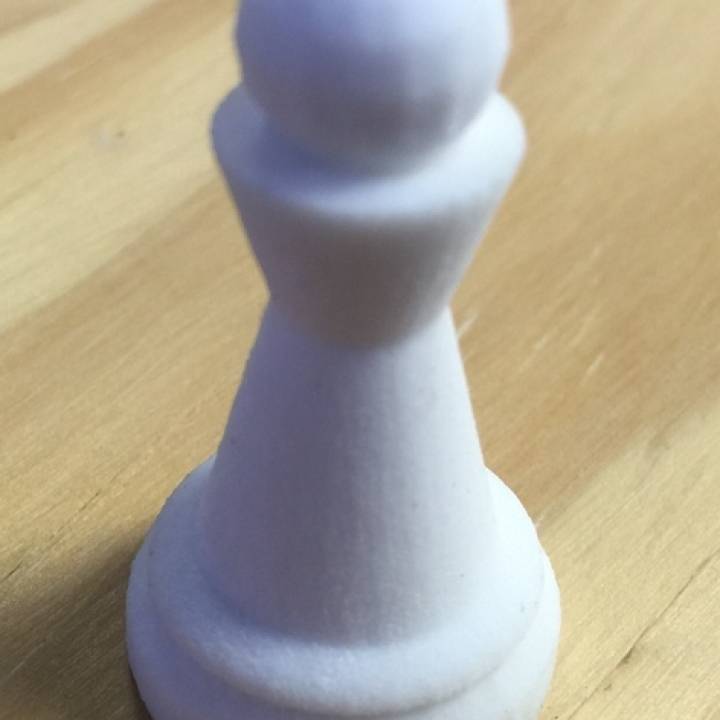 Chess Pawn from book Beginner's Guide to 3D Printing image