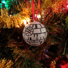 Picture of print of Death Star Christmas Ornament
