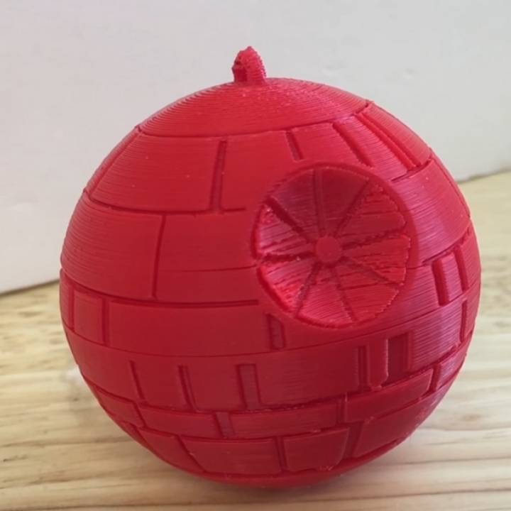 Death Star Christmas Ornament image