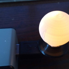 Picture of print of Light Bulb and Base