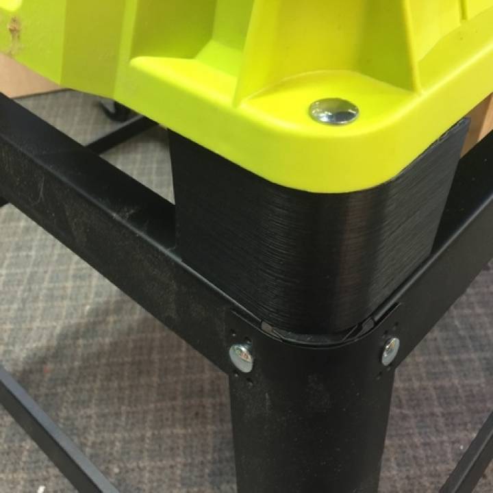 3D Printable Ryobi Table Saw Height Adjustment Block by Chuck Hellebuyck
