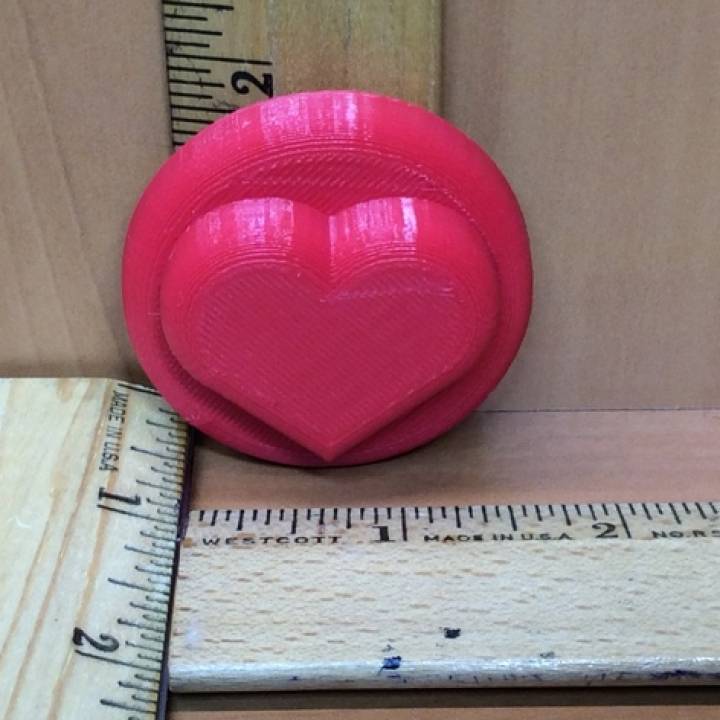 Rounded Heart with Base image