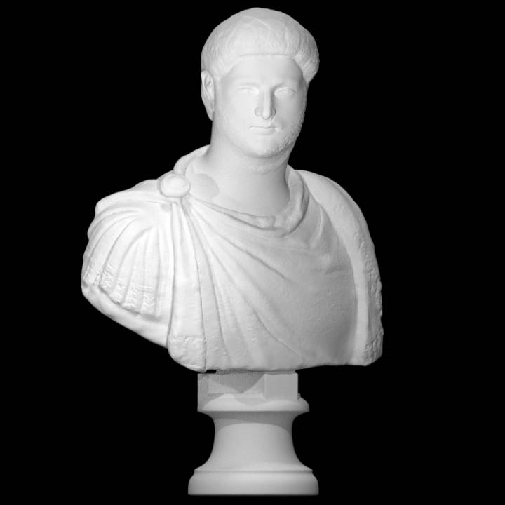 Portrait bust of the Emperor Gallienus image