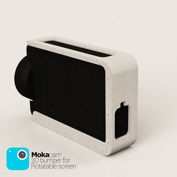 Mokacam Bumper for Rotatable screen image