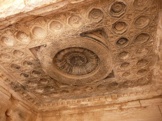 Ceiling inside the Temple of Bel image
