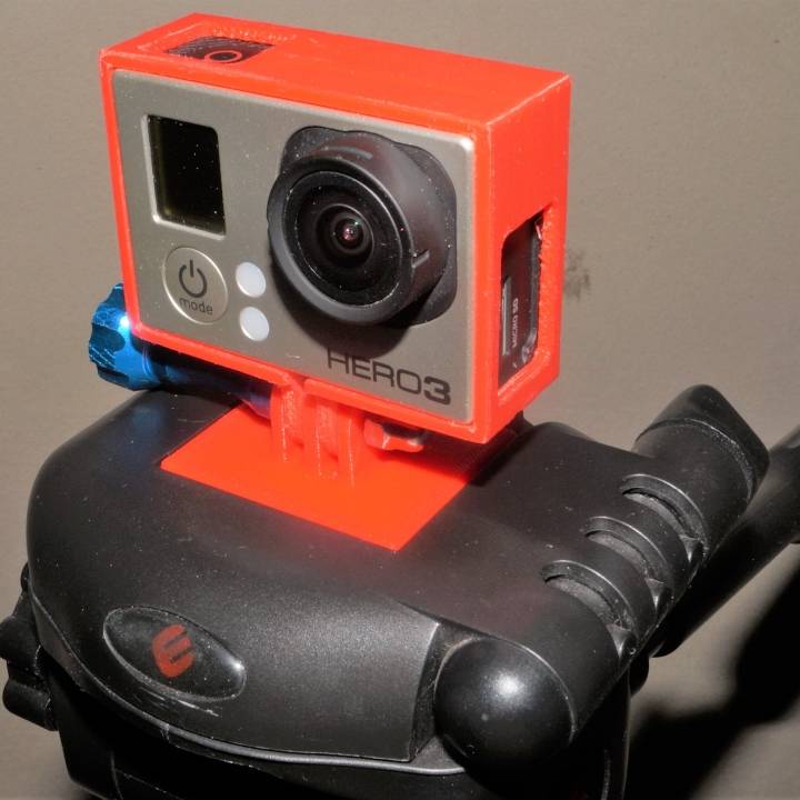Mount GoPro on a tripod camera image