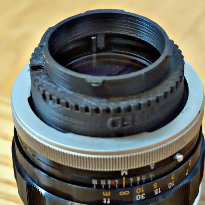 Canon FL/FD/FDn Lens To Leica M Body (Techart Pro LM-EA7) Adapter image