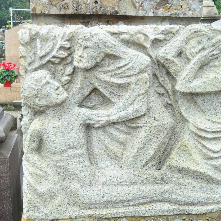 Relief of a Gravestone image