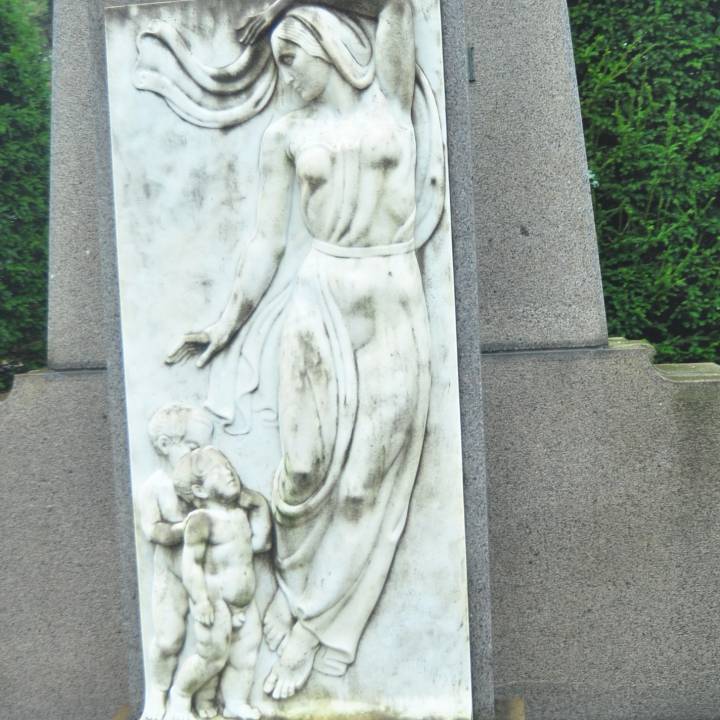 Relief of a Gravestone image