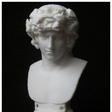 Picture of print of Portrait of Antinous as Dionysus