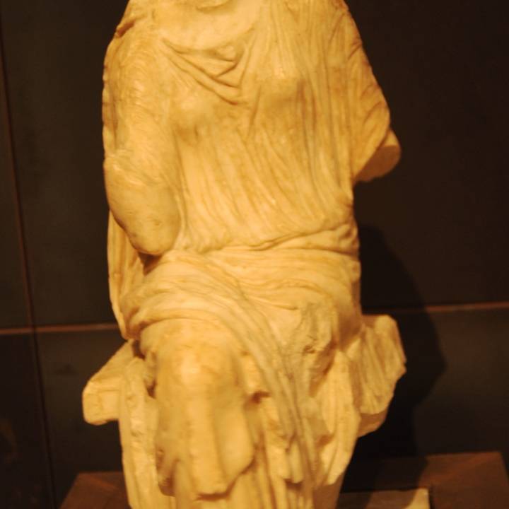 Statue of a Seated Woman image