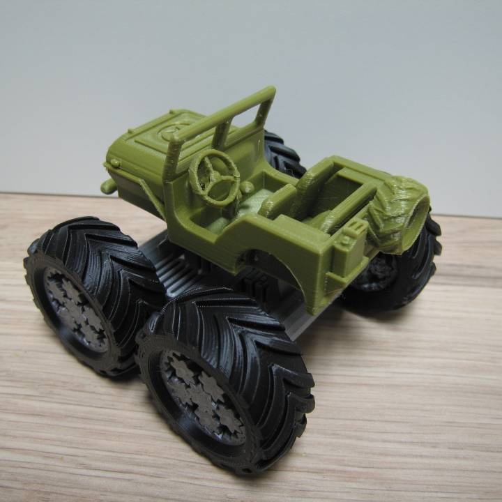 Mini Monster Willy with rotating wheels image