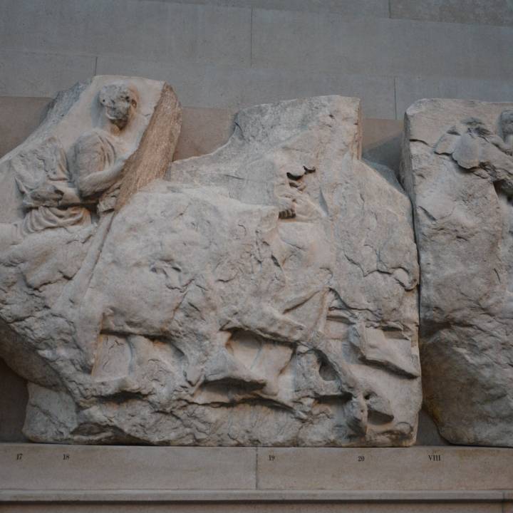 Parthenon Frieze _ South VII, 17-20 image