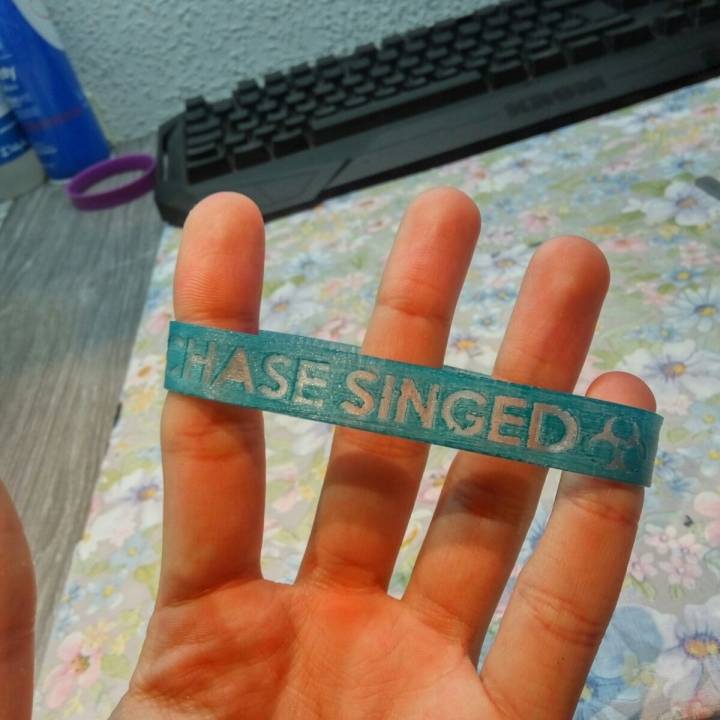 Don´t chase singed wristband from league of legends image