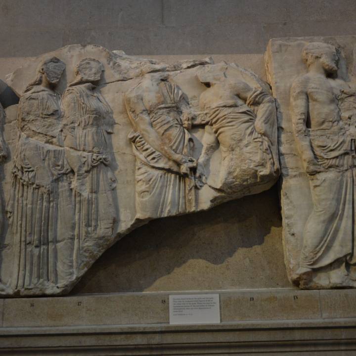 Parthenon Frieze _ East III, 18-19 image