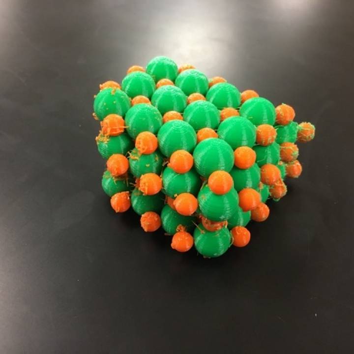 Solubility of an Ionic Compound (NaCl) Model image