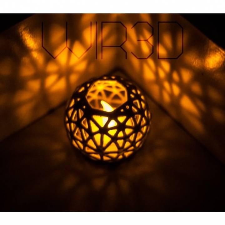 Voronoi Tealight Holder image