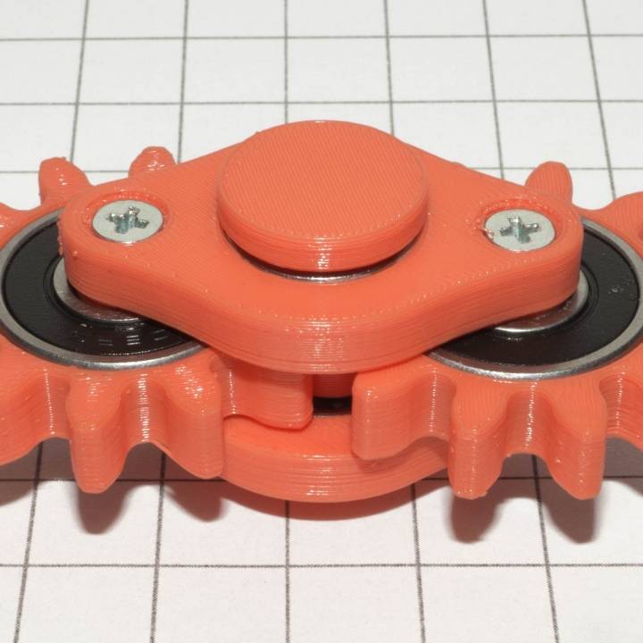 New hand spinner two gears image