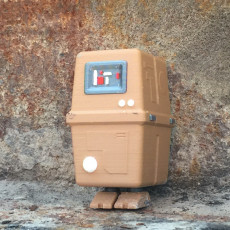 Picture of print of Gonk Droid