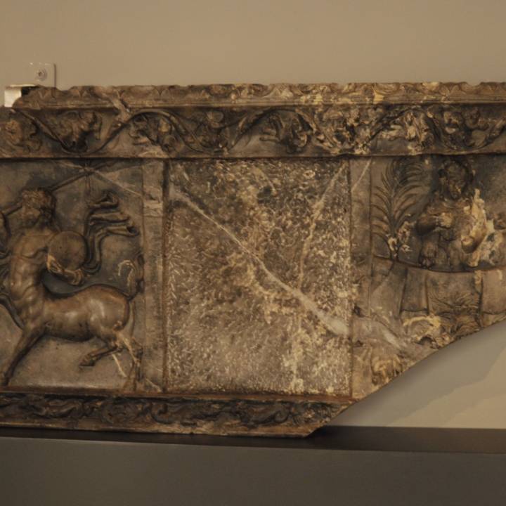Frieze with Dionysian subjects image