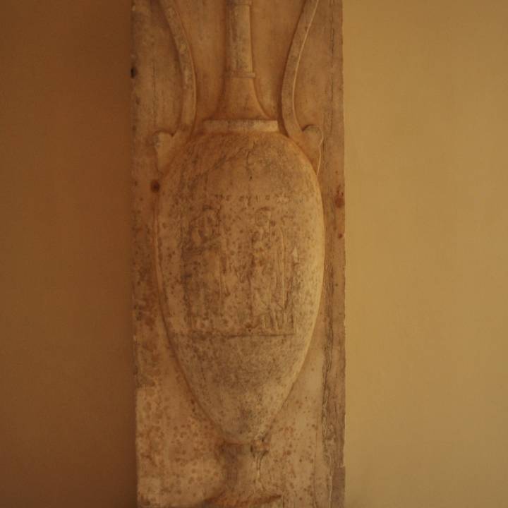 Funerary stele with depiction of loutrophoros image