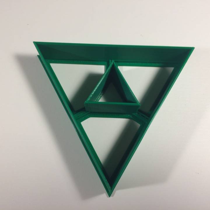Triforce Cookie Cutter image