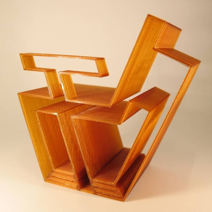 geometric chair image
