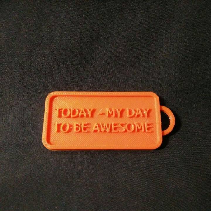 Simple Keychain - Awesome Today image