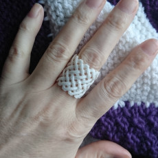 Picture of print of Woven Ring - Size 9 1/2